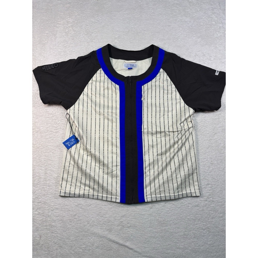 Baseball Jersey Men's Large Full Zip Uninterrupted More Than An Athlete